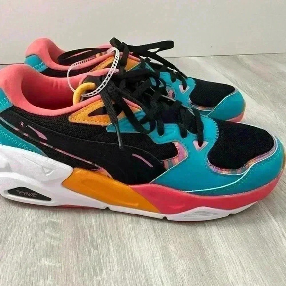 New PUMA TRC Mira Heatwave "Teal/Black" Women's Shoe - Picture 6 of 9